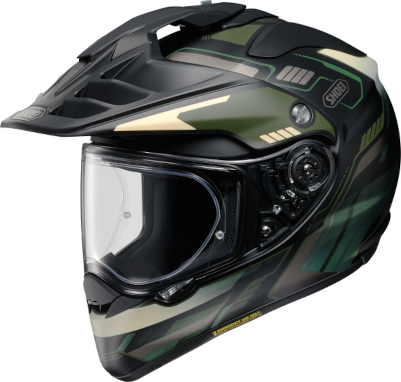 SHOEI HORNET-ADV 06 INVIGORATE TC-4 SCHWARZ/GRÜN