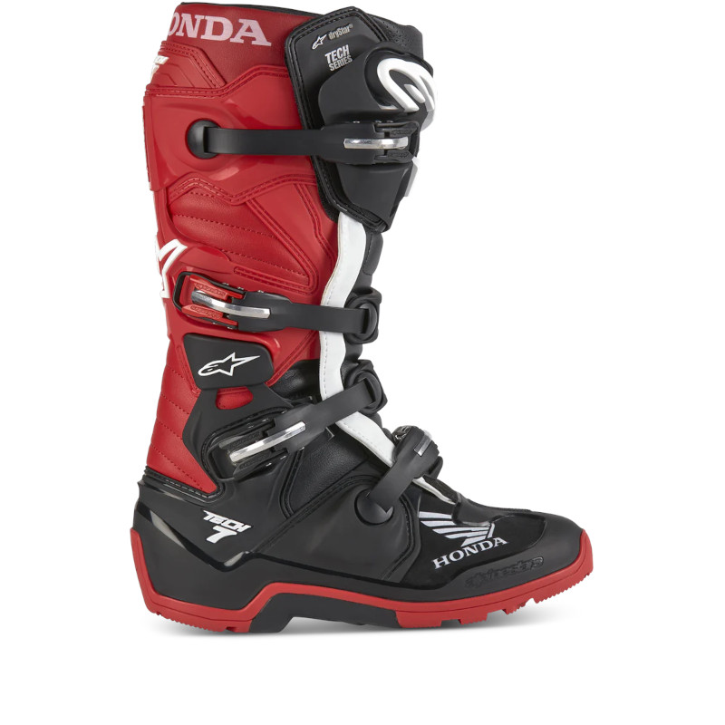 ALPINESTARS TECH 7 ENDURO DRYSTAR HONDA SCHWARZ/ROT