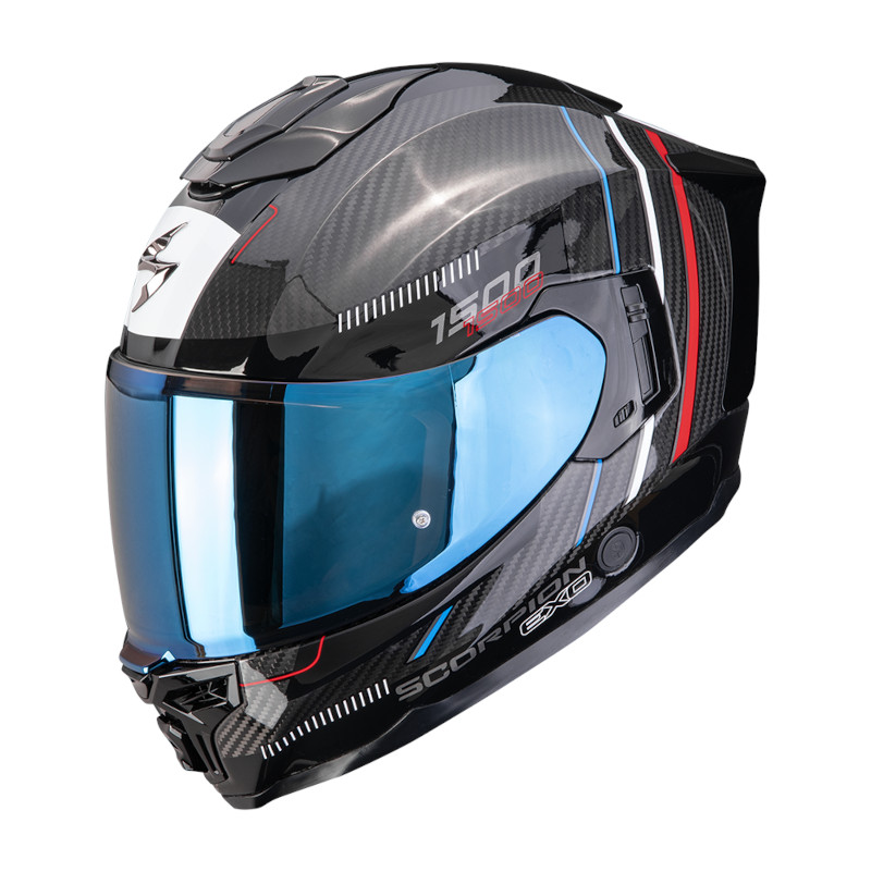 SCORPION EXO-1500 CARBON AIR ZITY SCHWARZ/ROT/BLAU