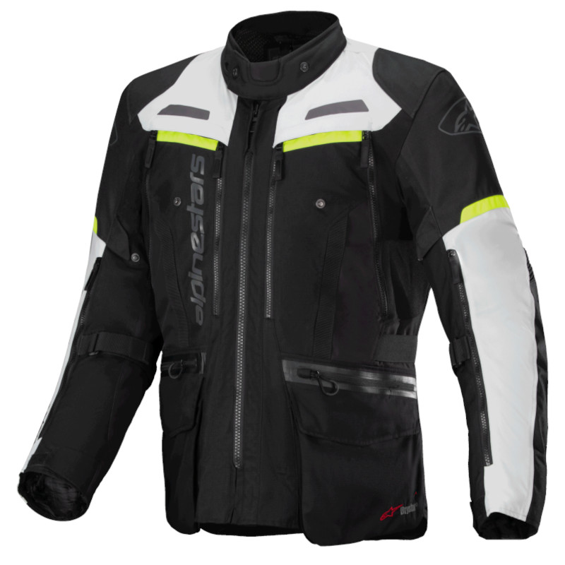 ALPINESTARS BOGOTA' PRO DRYSTAR JACKE SCHWARZ/GRAU/GELB