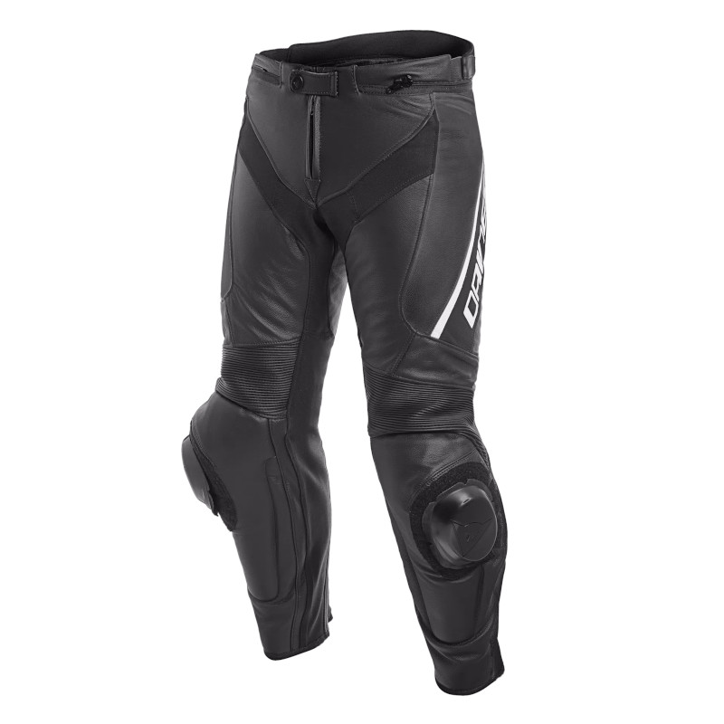 DAINESE DELTA 3 LEDERHOSE SCHWARZ/WEIß