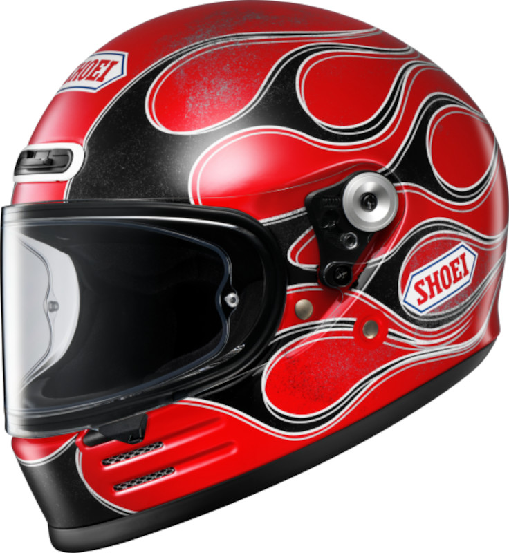 SHOEI GLAMSTER 06 BLAST TC-1 ROT/SCHWARZ