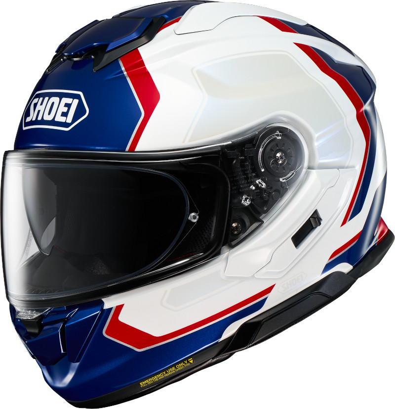 SHOEI GT-AIR 3 REALM TC-10 WEISS/BLAU/ROT
