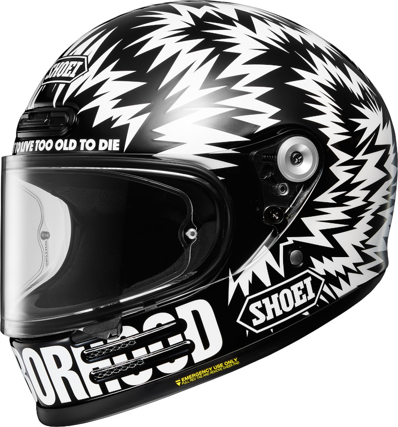 SHOEI GLAMSTER 06 NEIGHBORHOOD X DSC TC-5 SCHWARZ/WEISS