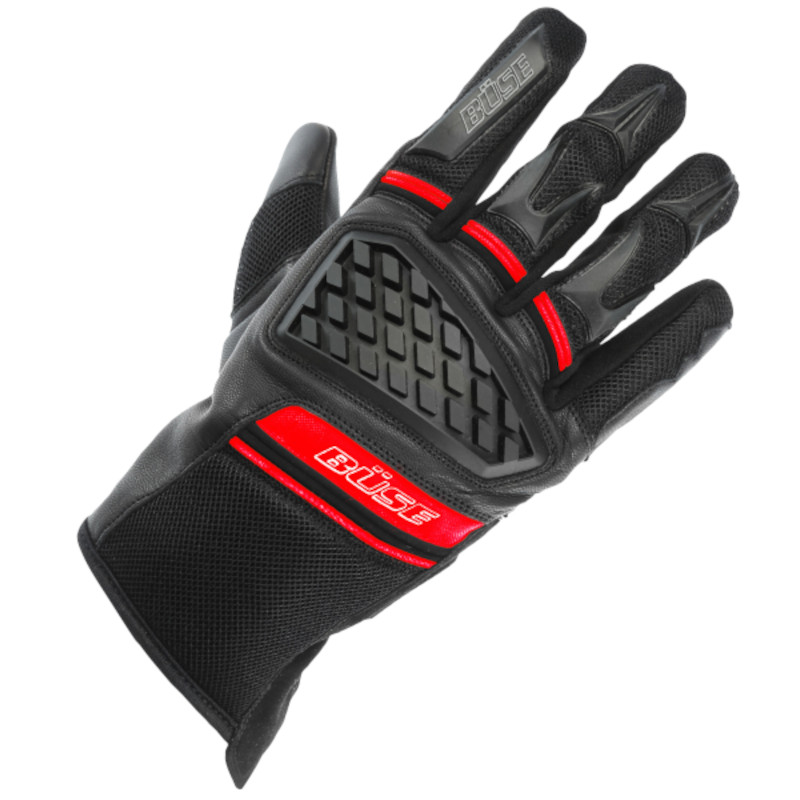 BÜSE BRAGA HANDSCHUH SCHWARZ/ROT