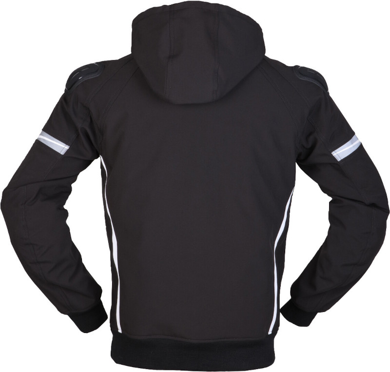MODEKA CLARKE SPORT SOFTSHELL JACKE SCHWARZ/WEISS