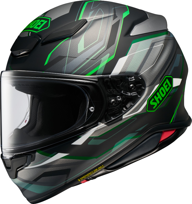 SHOEI NXR 2 CAPRICCIO TC-4 MATT/SCHWARZ/GRÜN SHOEI NXR 2 CAPRICCIO TC-4 MATT/SCHWARZ/GRÜN
