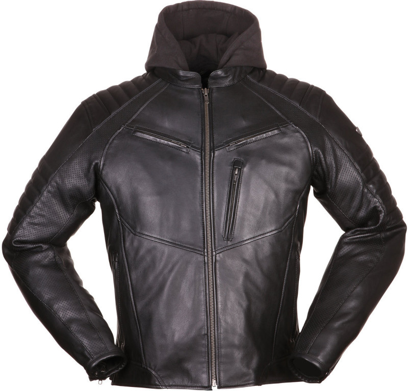 MODEKA BAD EDDIE LEDERJACKE SCHWARZ