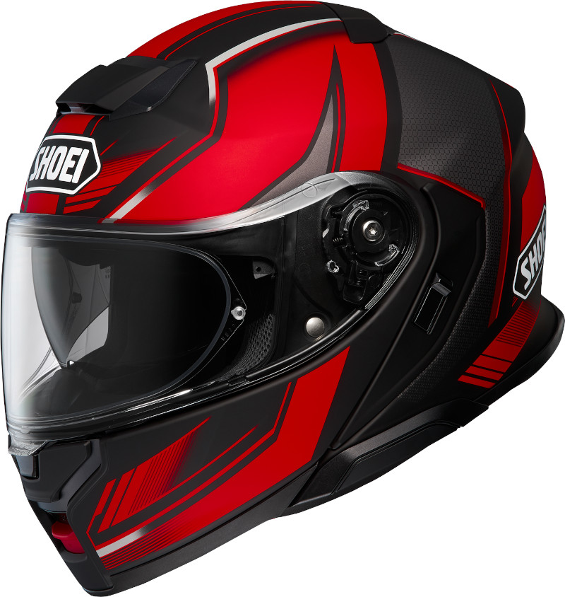 SHOEI NEOTEC 3 GRASP TC-1 MATT/SCHWARZ/ROT