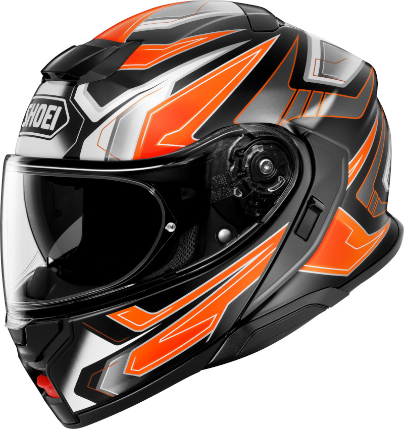 SHOEI NEOTEC 3 ANTHEM TC-8 SCHWARZ/WEISS/ORANGE