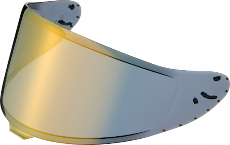 SHOEI VISIER CWR-F2PN FÜR NXR2/X-SPR PRO/X-SPR PRO 02 GOLD/VERSPIEGELT