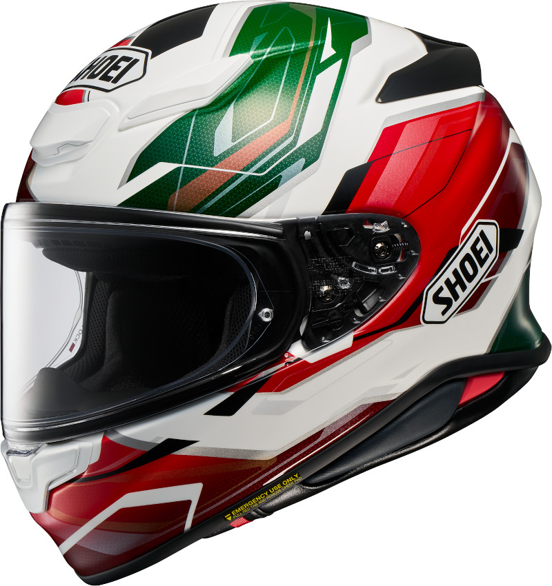 SHOEI NXR 2 CAPRICCIO TC-11 WEISS/GRÜN/ROT