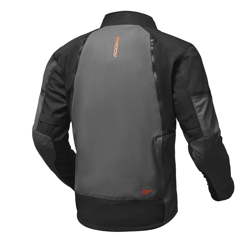 MODEKA MUVA JACKE DUNKELGRAU/SCHWARZ