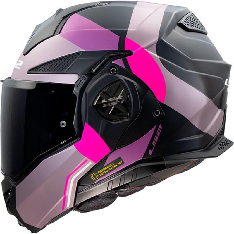 LS2 FF901 ADVANT X ULTRA MATT/GRAU/LILA