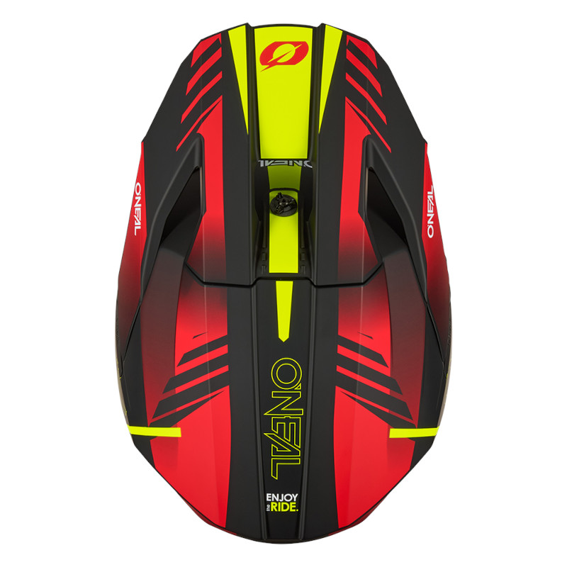 O´NEAL 3SRS 3SERIES HAZE V.26 HELM MATT/SCHWARZ/ROT/NEONGELB