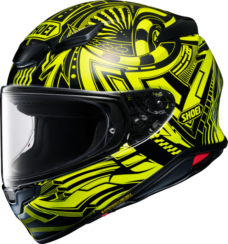 SHOEI NXR 2 BEAUT TC-3 WEISS/GELB/SCHWARZ