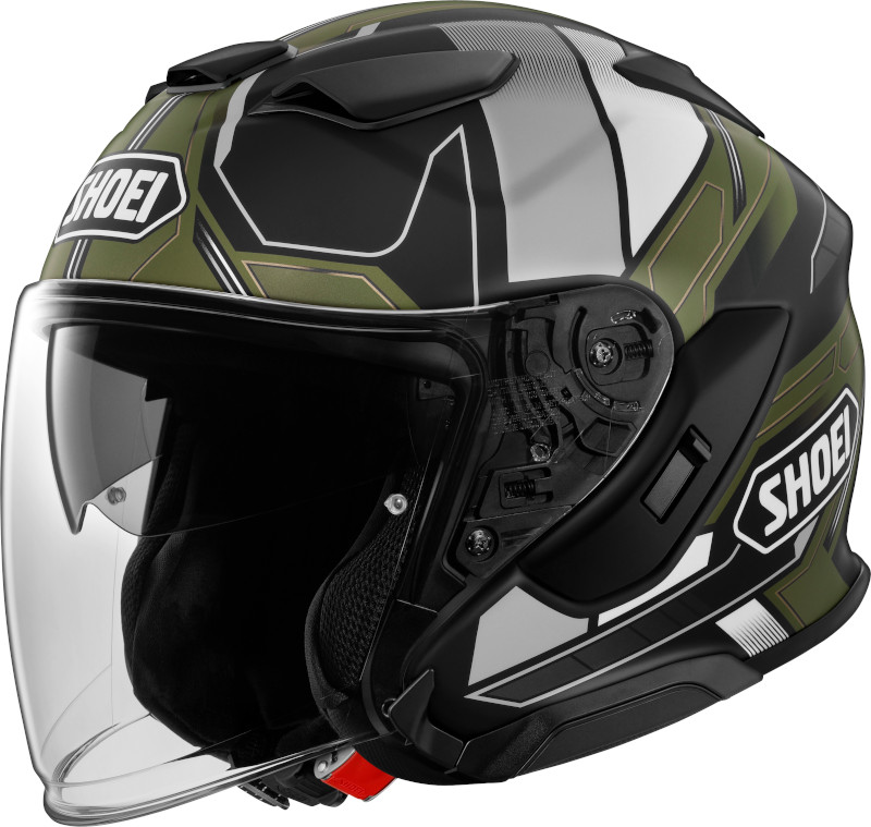 SHOEI J-CRUISE 3 WHIZZY TC-11 MATT/GRÜN/GRAU/SCHWARZ