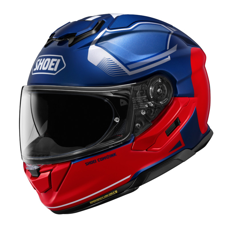 SHOEI GT-AIR 3 MIKE TC-2 BLAU/ROT