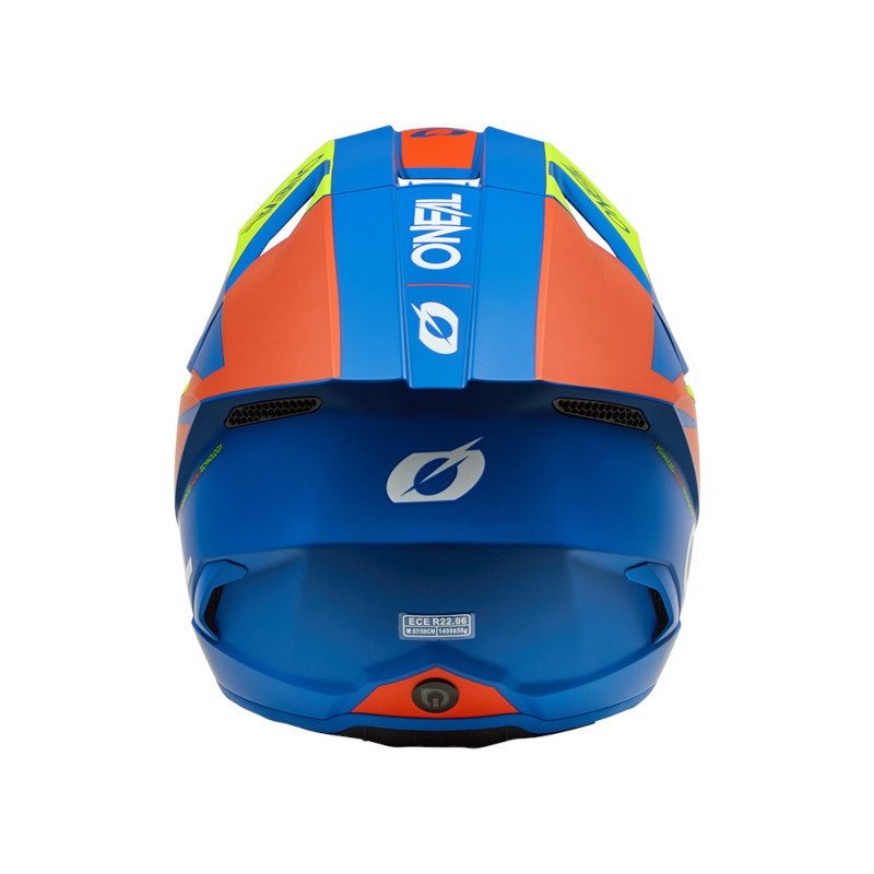 O´NEAL 3SRS 3SERIES SOLID V.26 HELM MATT/BLAU/NEONGELB/ORANGE