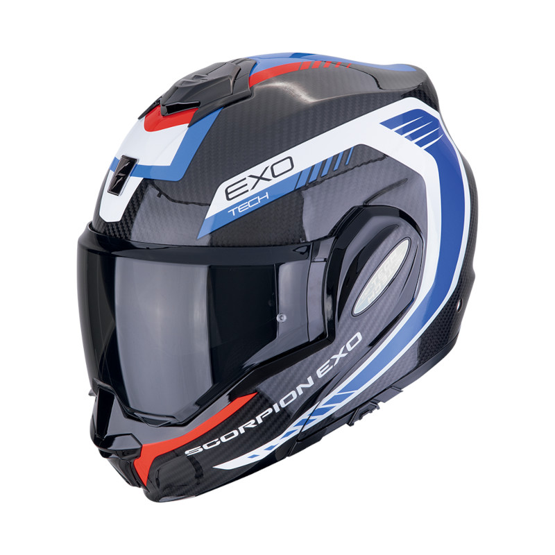 SCORPION EXO-TECH EVO CARBON COSY SCHWARZ/BLAU/ROT