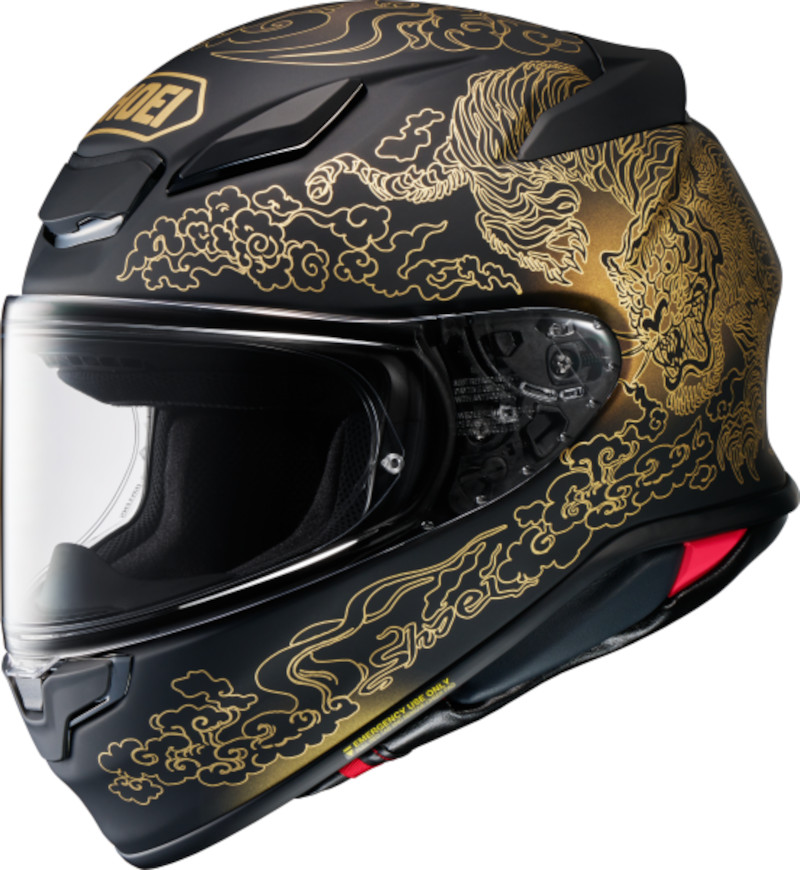 SHOEI NXR 2 FEARLESS TC-5 MATT/SCHWARZ/GOLD