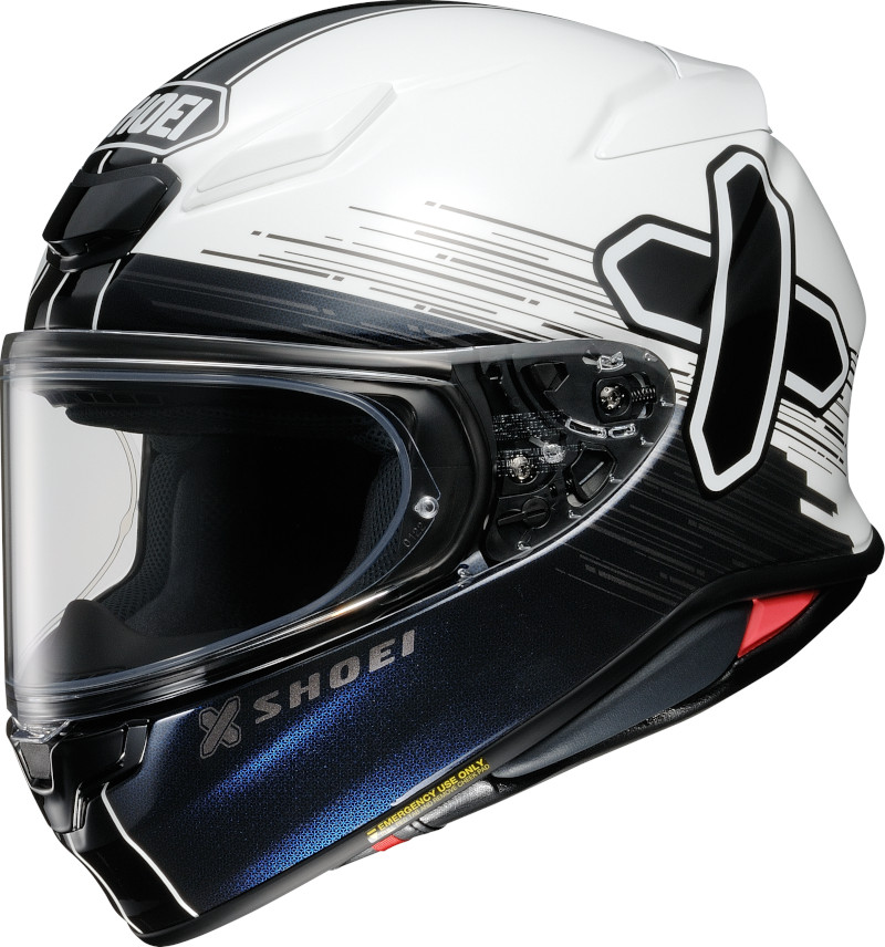 SHOEI NXR 2 IDEOGRAPH TC-6 WEISS/SCHWARZ/BLAU