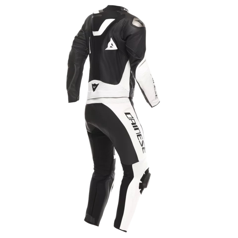 DAINESE DEMON SPRINT 2PC LEDERKOMBI SCHWARZ/WEIß/WEIß