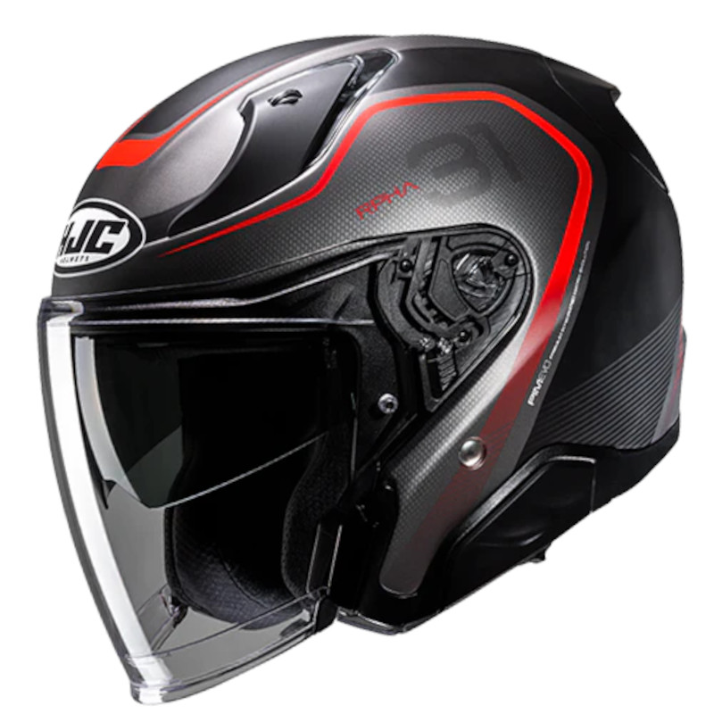HJC RPHA 31 KOUV MC1SF MATT/SCHWARZ/GRAU/ROT