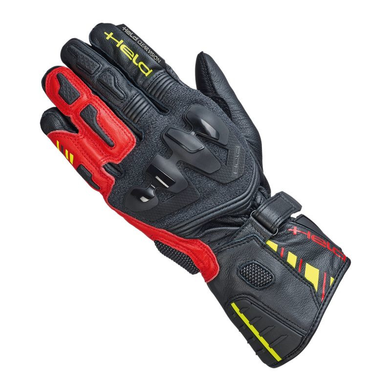 HELD EVO-THRUX 3 SPORTHANDSCHUH SCHWARZ/WEISS/ROT/NEONGELB