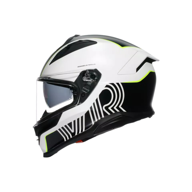 AGV K7 E2206 MPLK SUPER 46 WEISS/SCHWARZ/NEONGELB