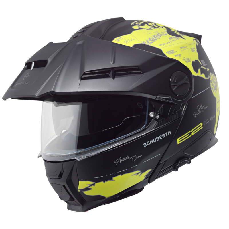SCHUBERTH E2 ATLAS GELB MATT/SCHWARZ/NEONGELB