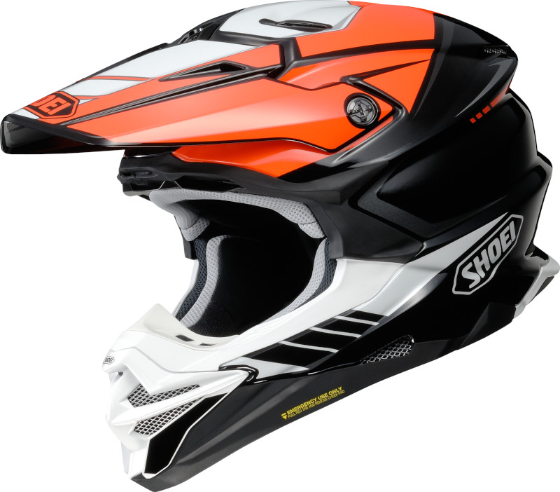 SHOEI VFX-WR 06 JAMMER TC-8 SCHWARZ/WEISS/ORANGE