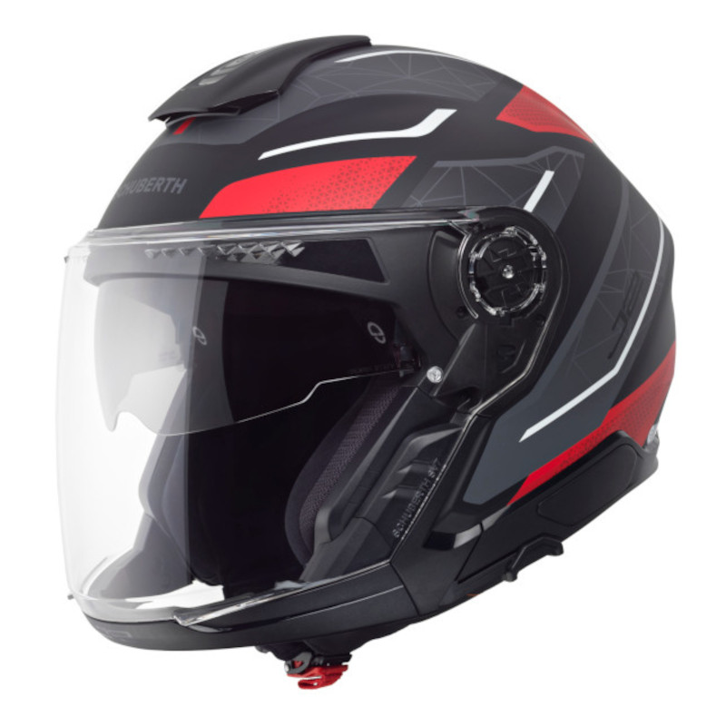 SCHUBERTH J2 SIGMA ROT MATT/SCHWARZ/GRAU/ROT