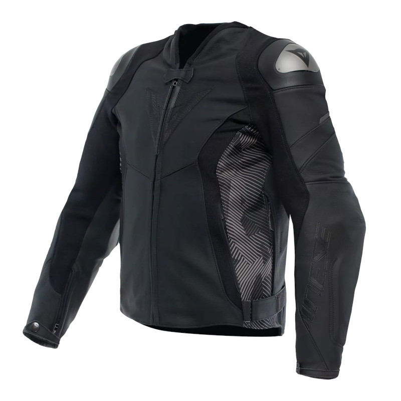 DAINESE AVRO 5 LEDERJACKE SCHWARZ/ANTHRAZIT
